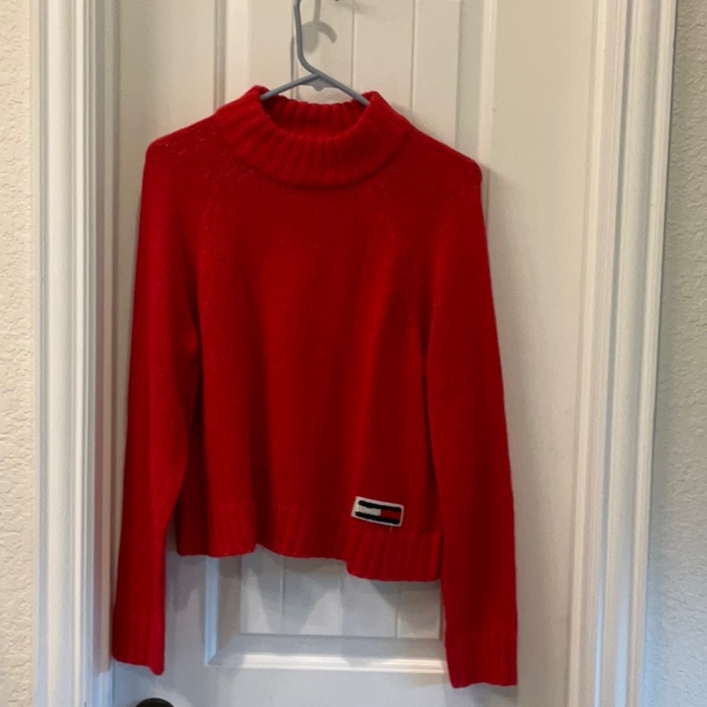 Tommy Hilfiger Jeans red sweater